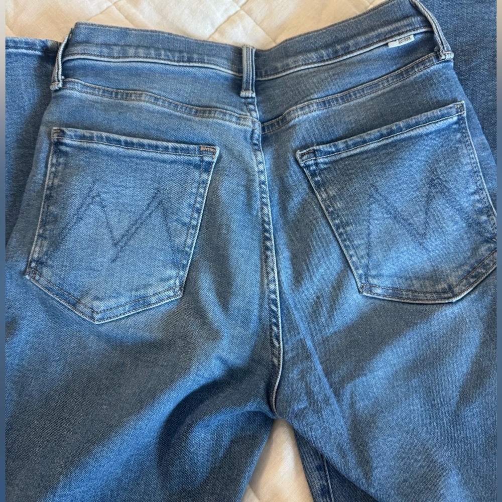 Mother High Waisted Straight Leg Jeans l 28 - Picture 7 of 11